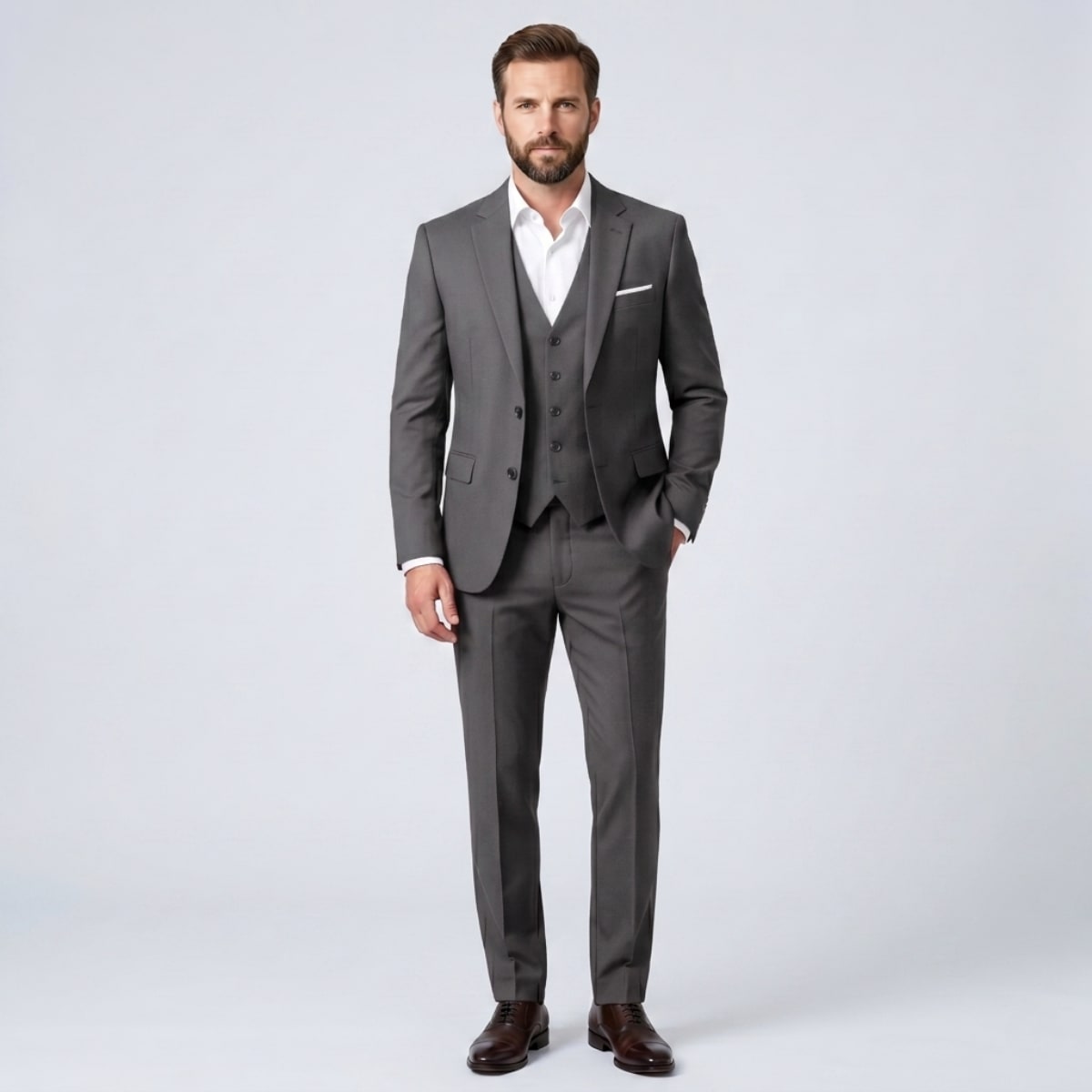 Men's 3 Piece Wedding Suit | Craig_10