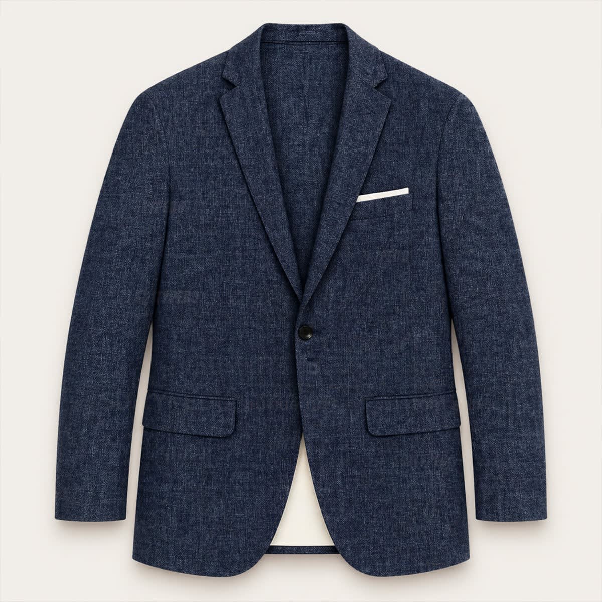 Men's Linen Blend Slim Fit Blazer | Trevor_7