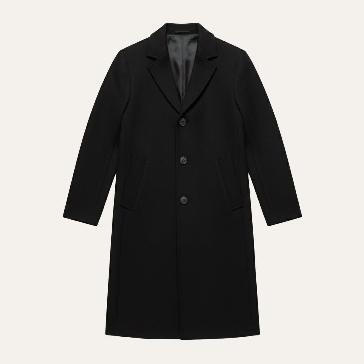 Men's Cotton Blend Longline Coat | Leigh_6