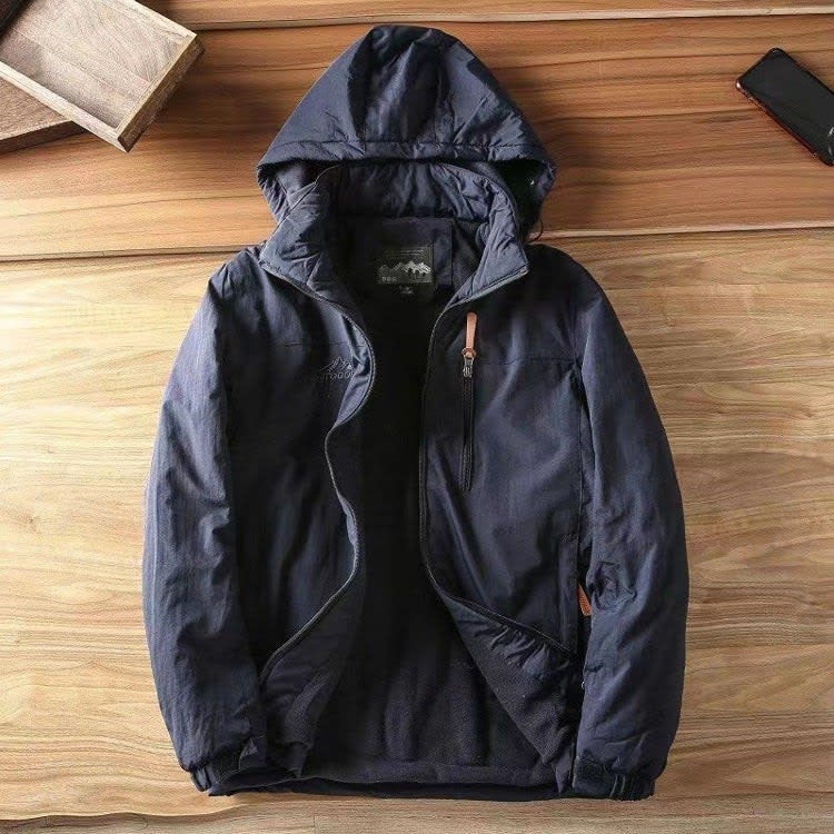 Men's Water Resistant Hooded Jacket | Theodore_2