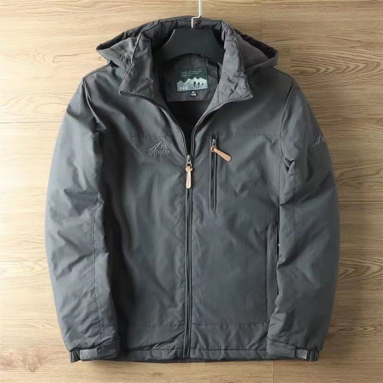 Men's Water Resistant Hooded Jacket | Theodore_4