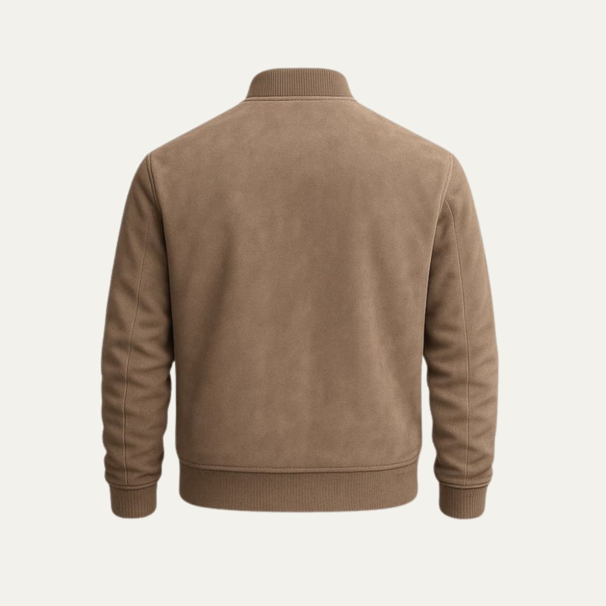Men's Faux Suede Bomber Jacket | Lewis_5