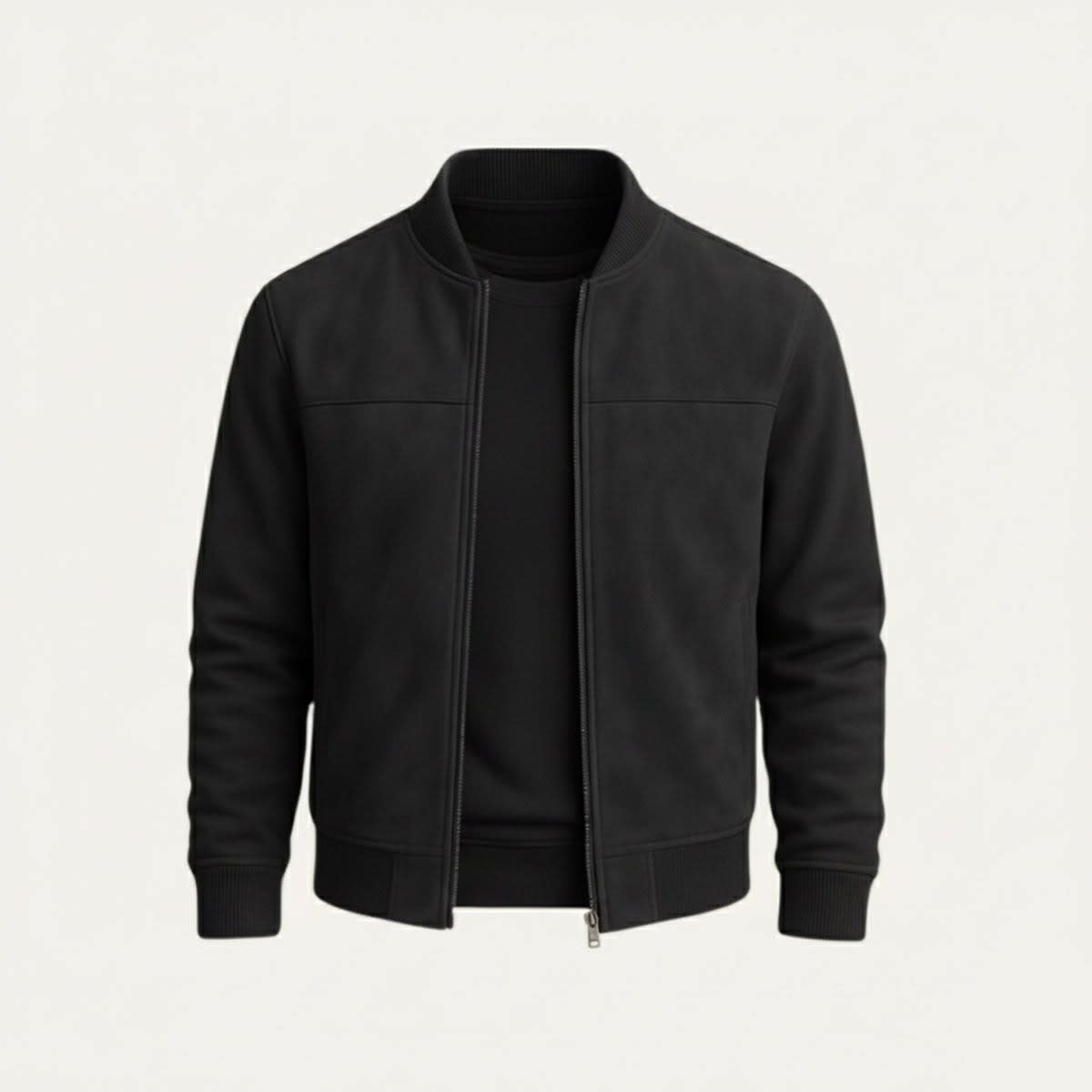 Men's Faux Suede Bomber Jacket | Lewis_6
