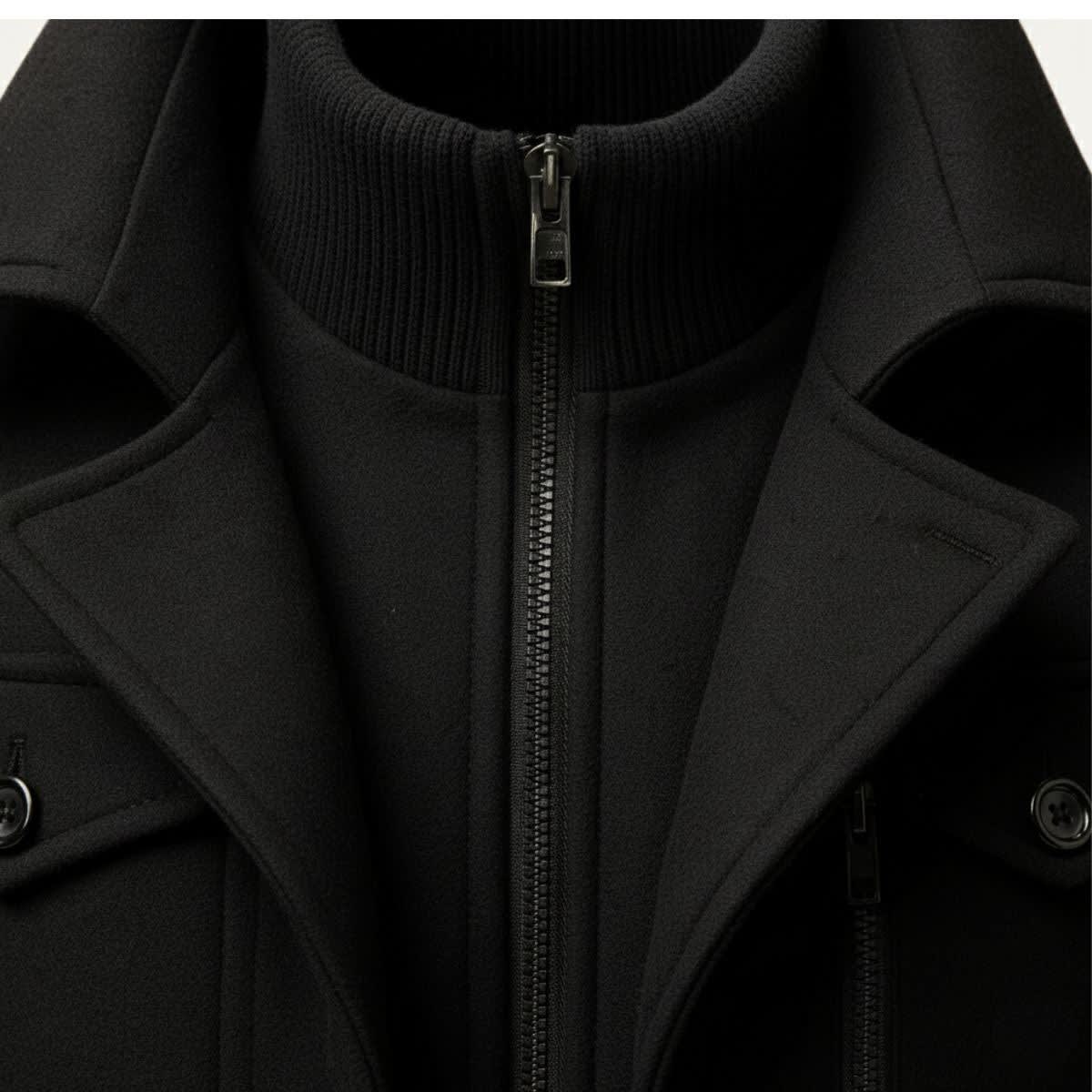 Men's Double Collar Winter Coat | Lennox_3