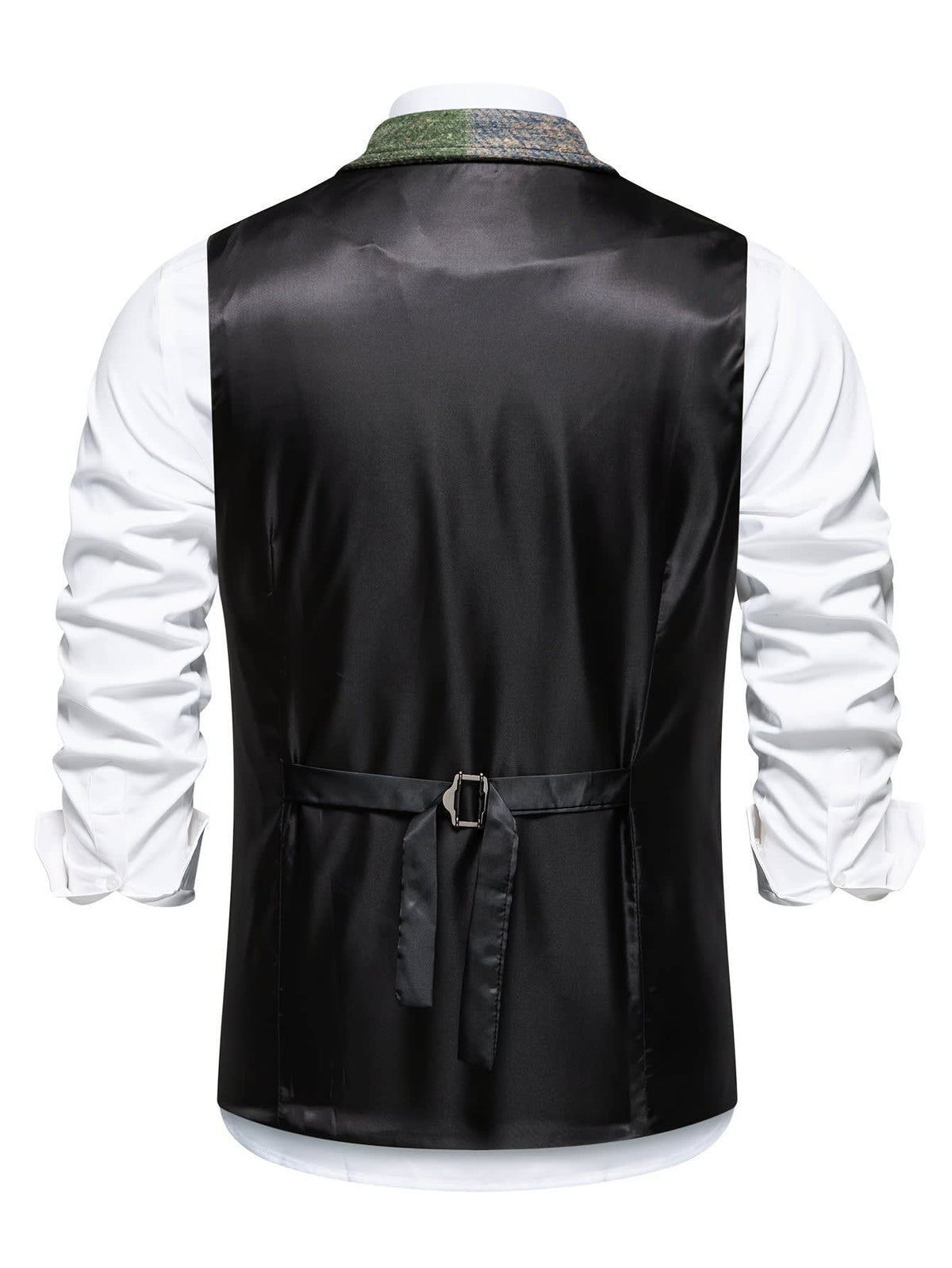 Men's Patchwork Tweed Waistcoat | Constantine_16