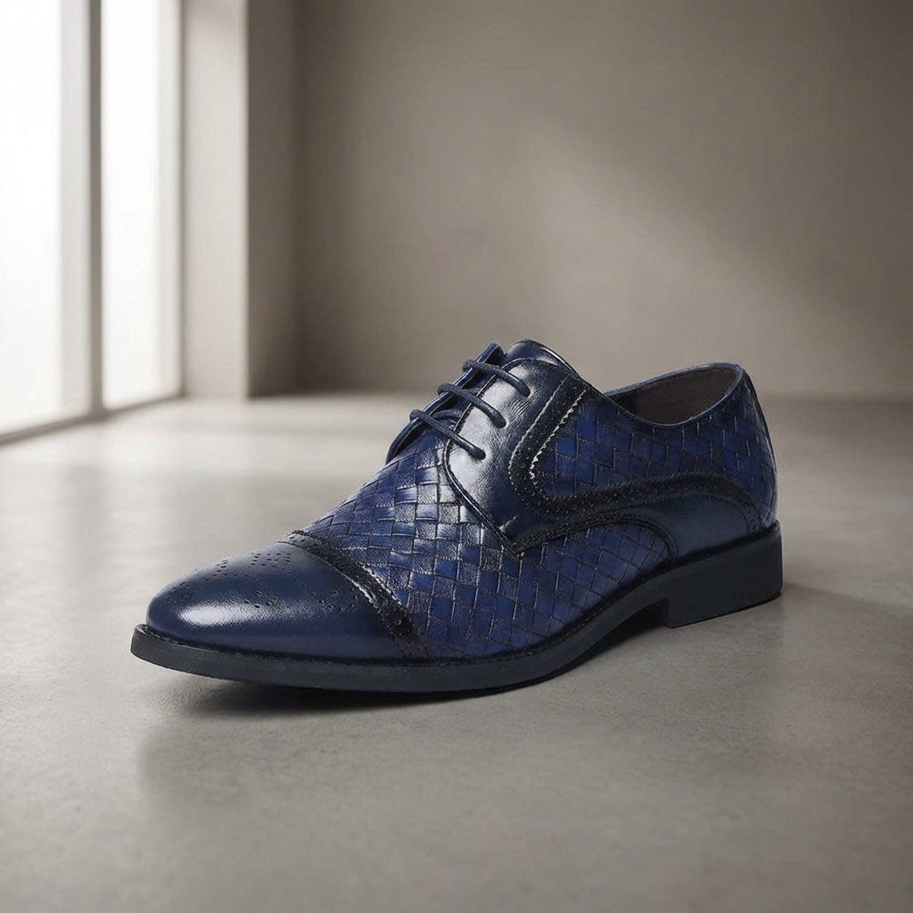 Men's Italian Leather Brogue Shoes | Phelan_13