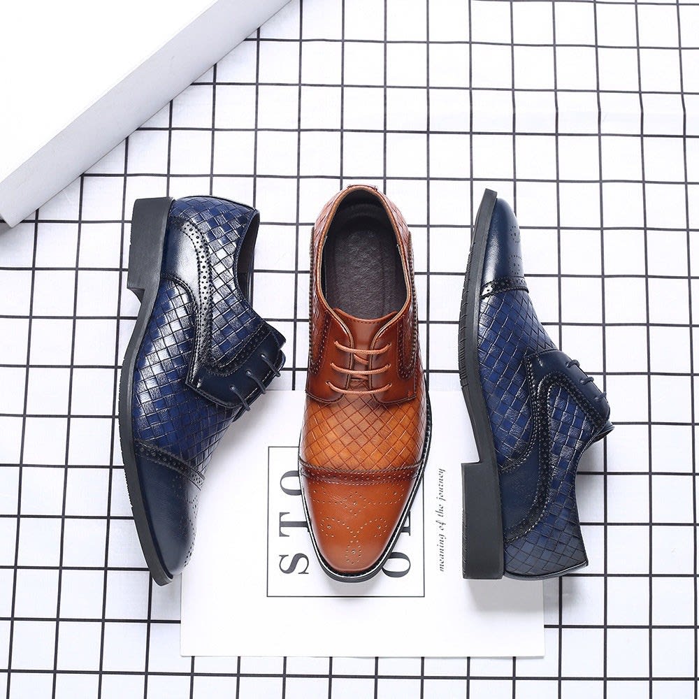 Men's Italian Leather Brogue Shoes | Phelan_3