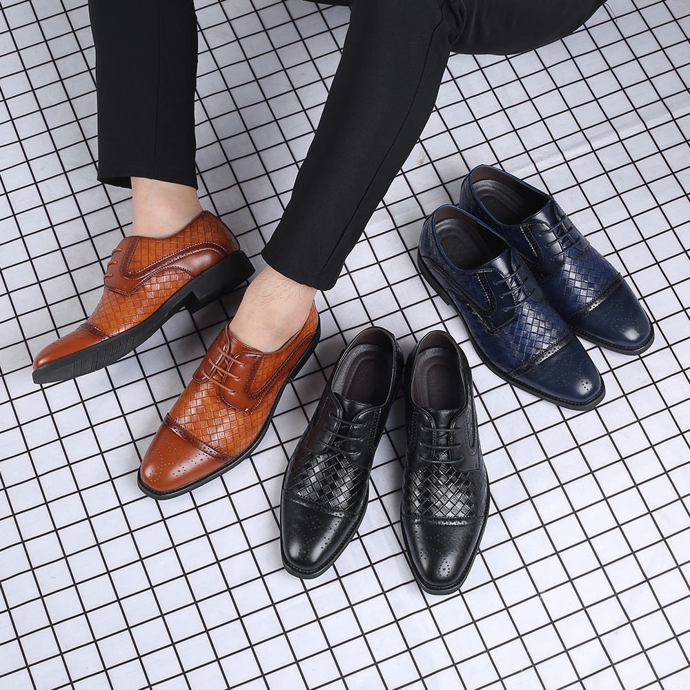 Men's Italian Leather Brogue Shoes | Phelan_6