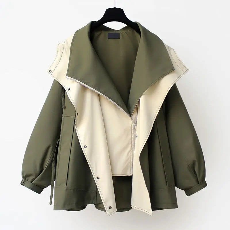 Women's Water-Resistant Oversized Trench Coat | Katie_1