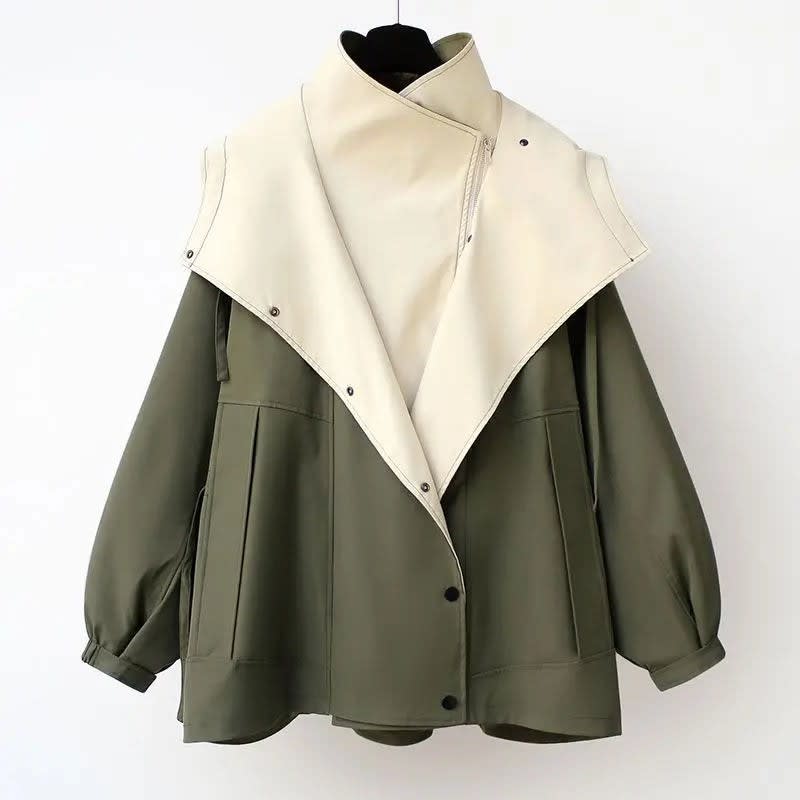 Women's Water-Resistant Oversized Trench Coat | Katie_2