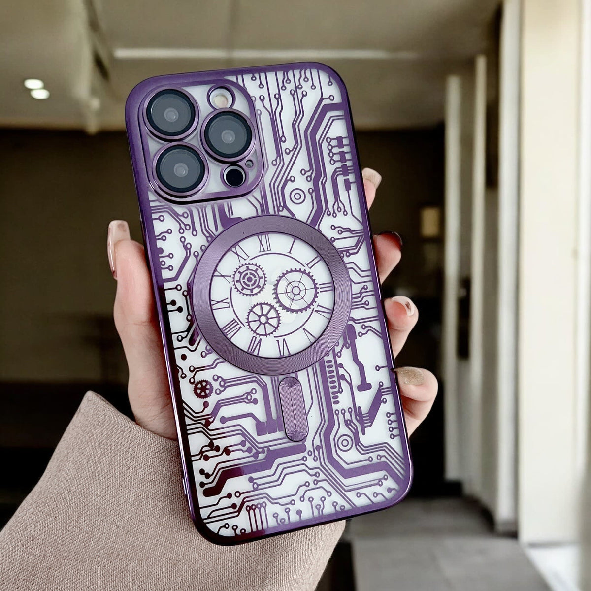 Men's Circuit Board MagSafe iPhone Case | Jason_7