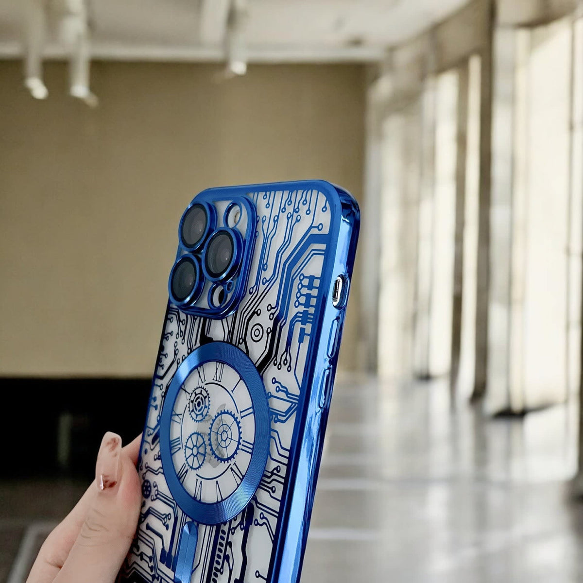 Men's Circuit Board MagSafe iPhone Case | Jason_9