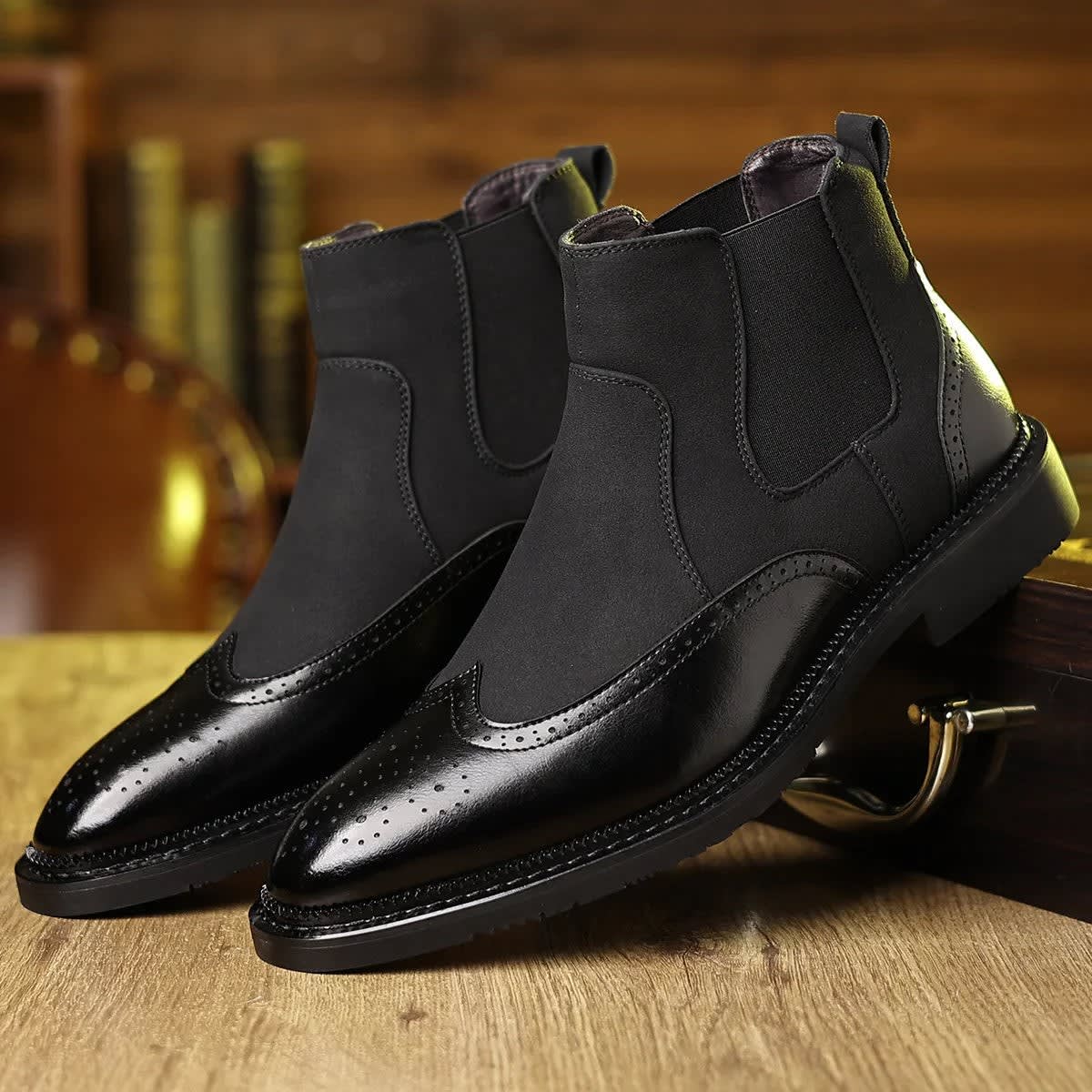 Men's Suede Chelsea Boots | Isaiah_2