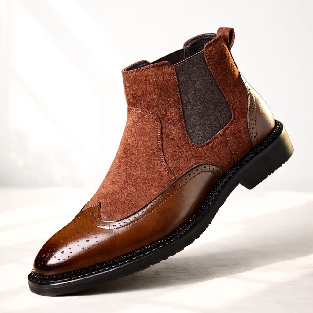 Men's Suede Chelsea Boots | Isaiah_9