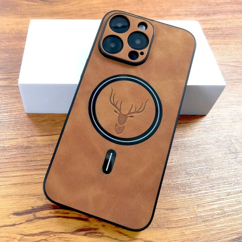 Men's Deer Emblem MagSafe iPhone Case | Glen_1