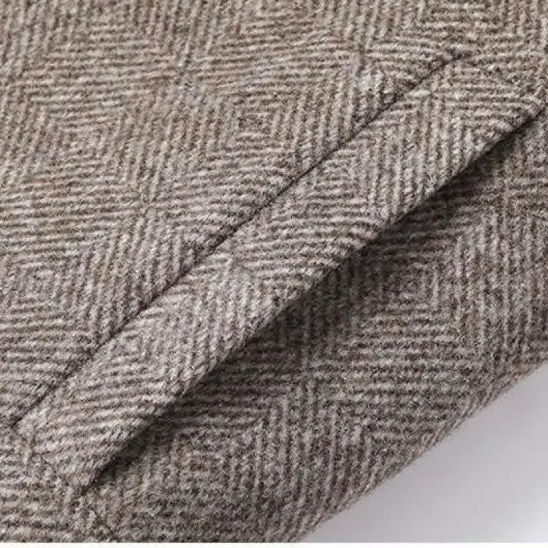 Men's Herringbone Wool Jacket | Nathaniel_4