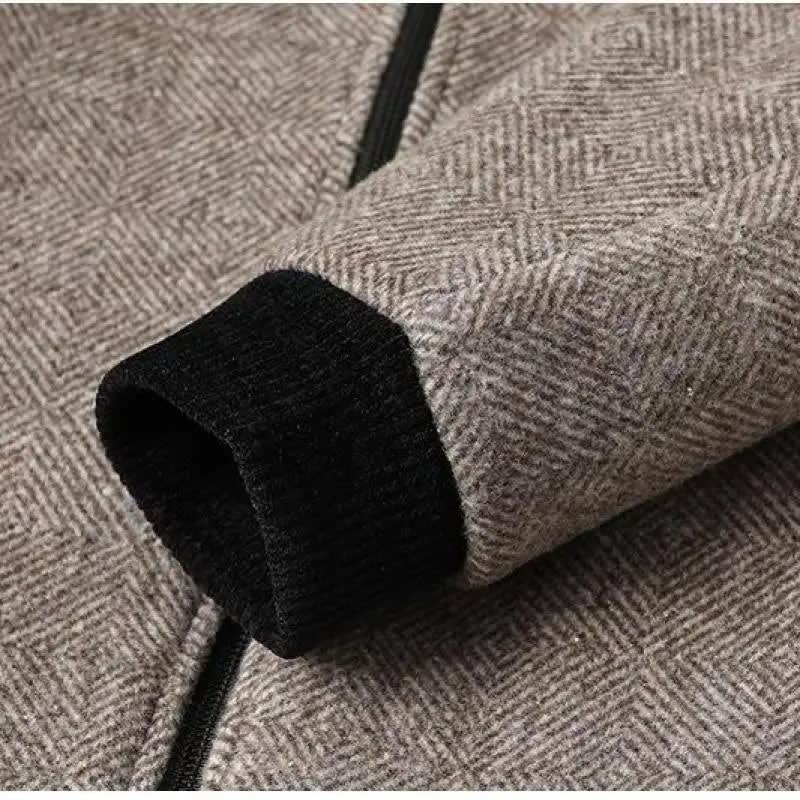 Men's Herringbone Wool Jacket | Nathaniel_5