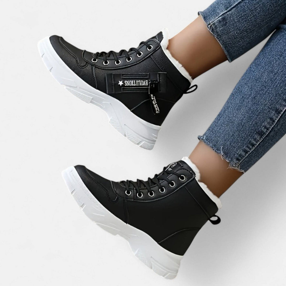 Women's Faux Fur Lined Winter Boots | Alison_8