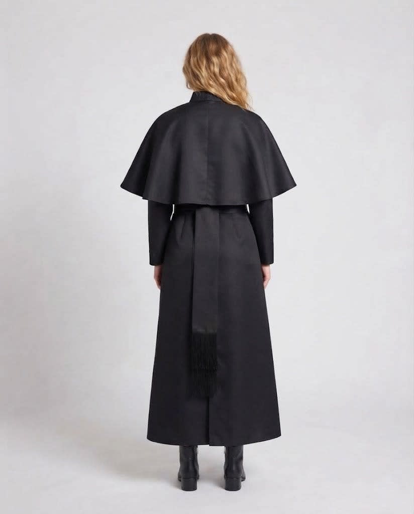 Women's Caped Priest Costume Dress | Jackie_3