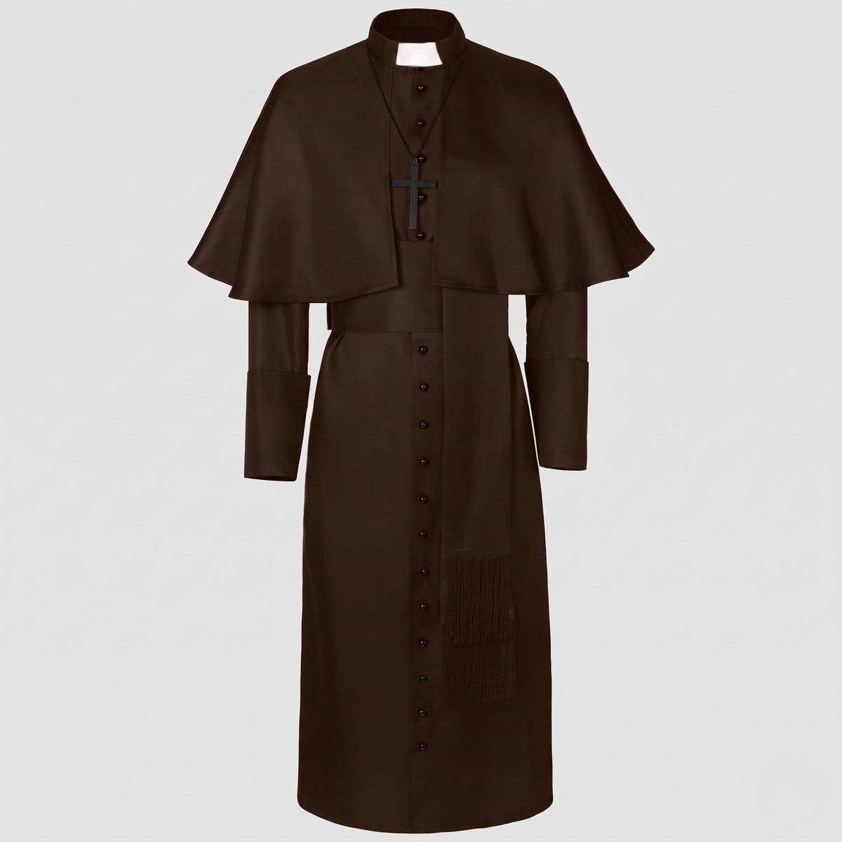 Women's Caped Priest Costume Dress | Jackie_6
