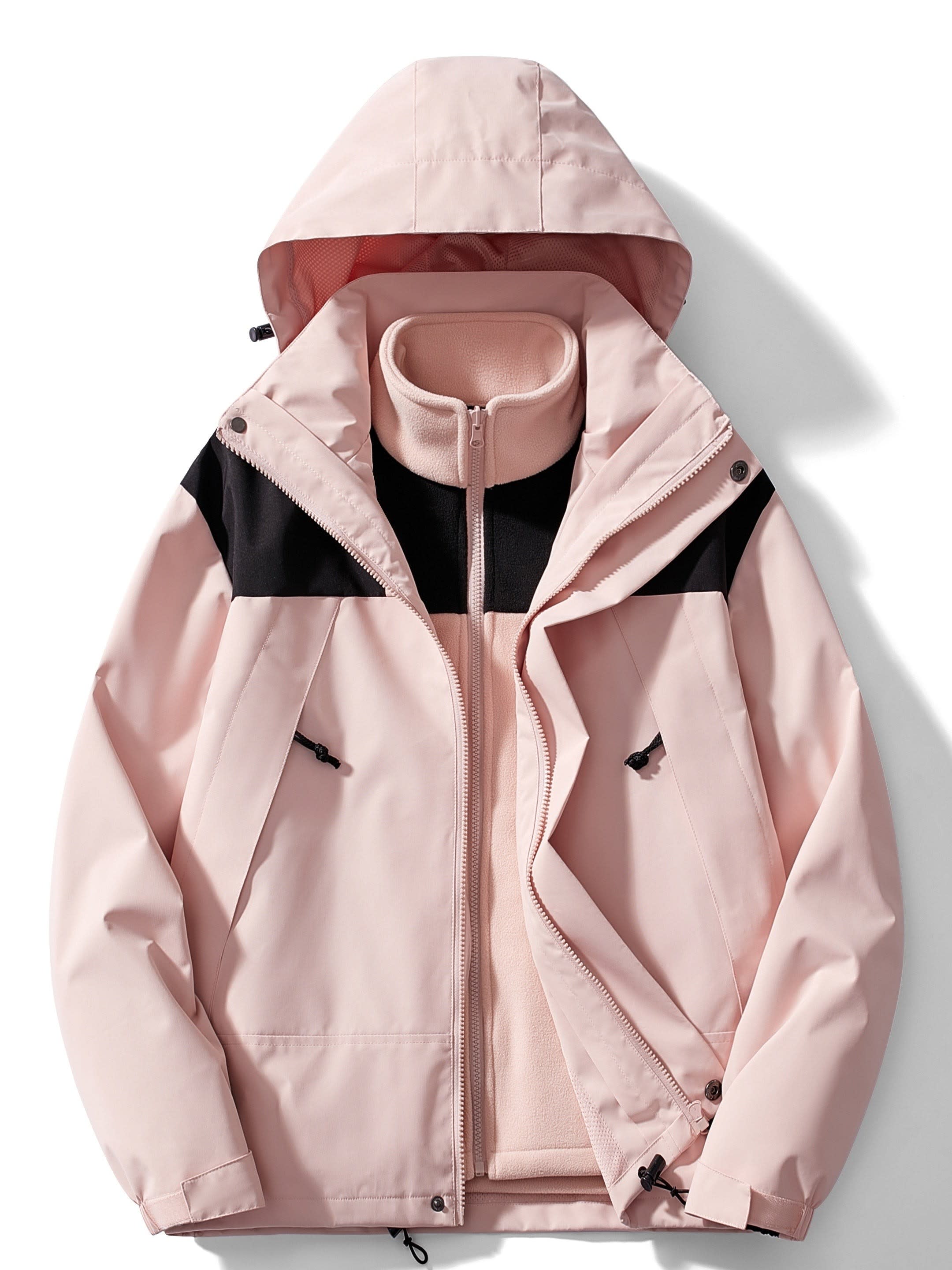 Women's 3-in-1 Fleece Hooded Jacket | Angharad_15
