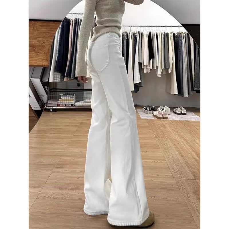 Women's Wide Leg Flared Jeans | Niamh_1