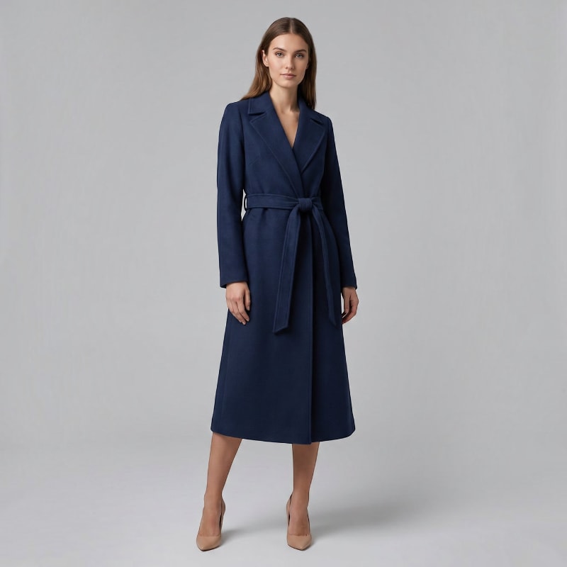 Women's Belted Longline Trench Coat | Gwendolyn_5