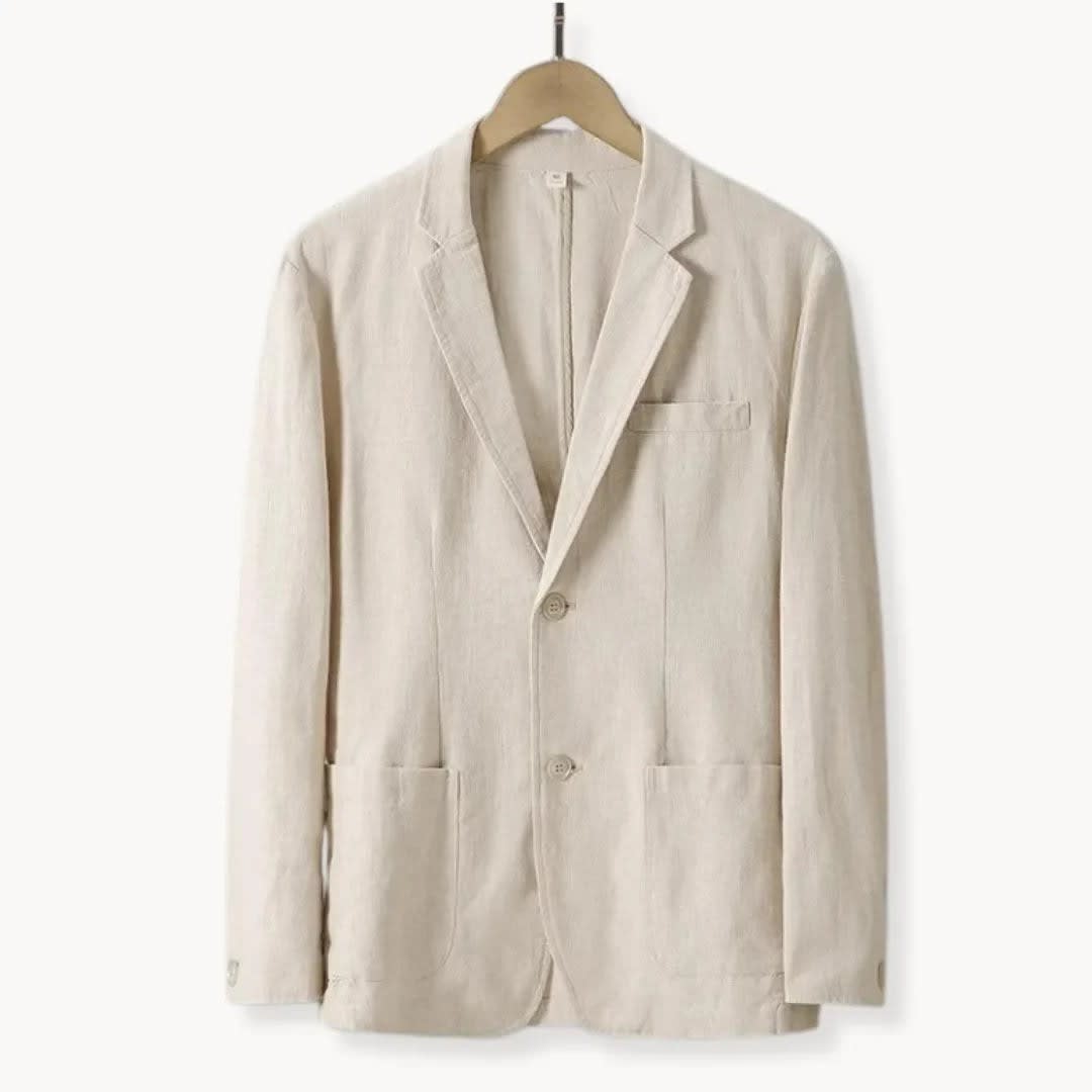 Women's Single Breasted Lightweight Blazer | Brittany_3
