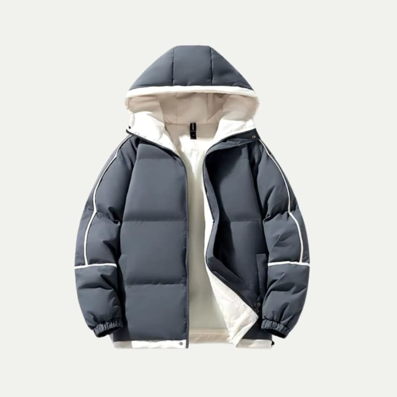 Women's Oversized Hooded Puffer Jacket | Elin_1