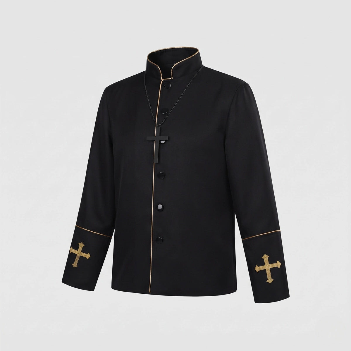 Women's Priest Costume Shirt Jacket | Jennifer_6