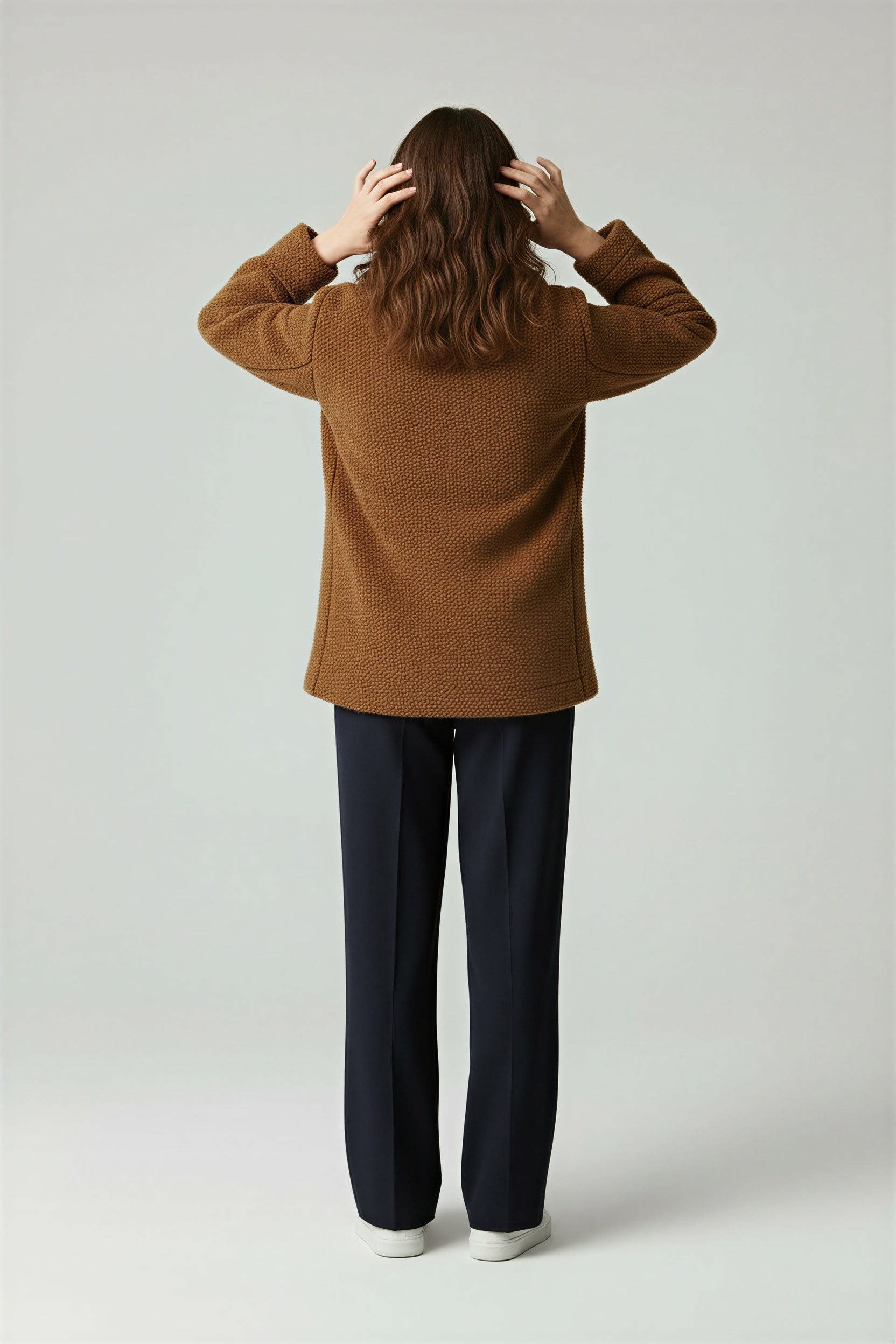 Women's Oversized Sherpa Teddy Coat | Holly_10