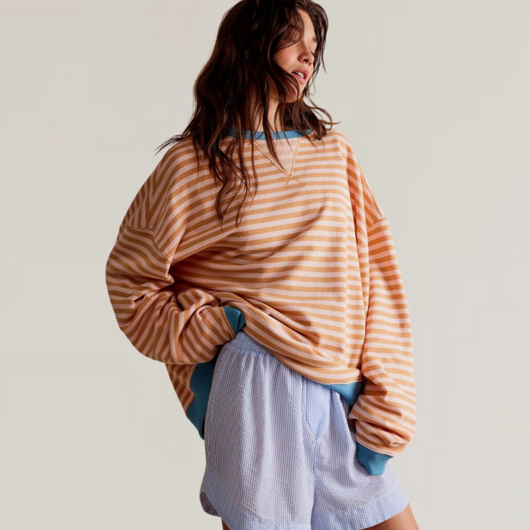 Women's Oversized Striped Jumper | Fanny_3