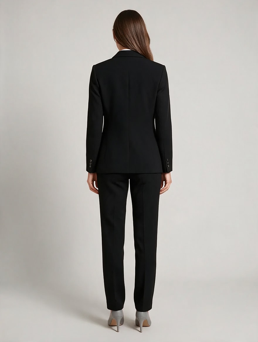 Women's Single Breasted Classic Blazer Trouser Suit | Anya_7