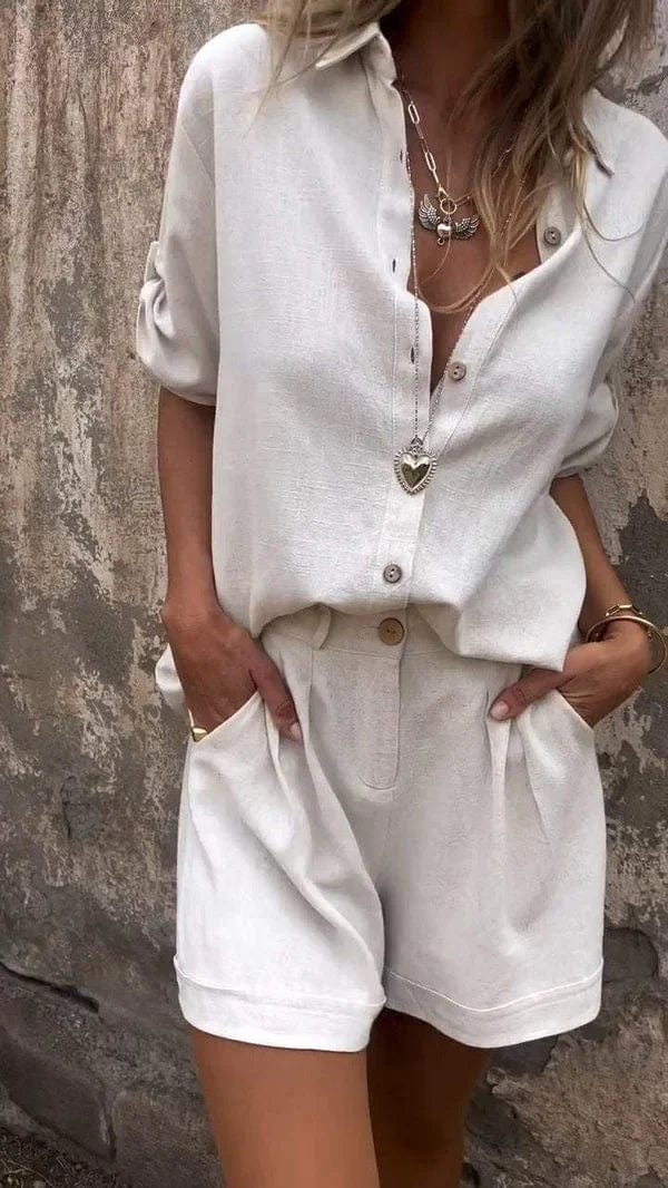 Women's Breathable Linen Co-ord Set | Sienna