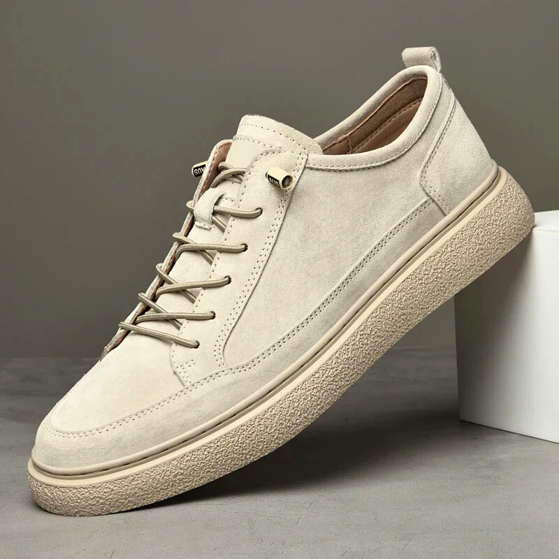 Men’s Genuine Leather Suede Sneakers | Nico