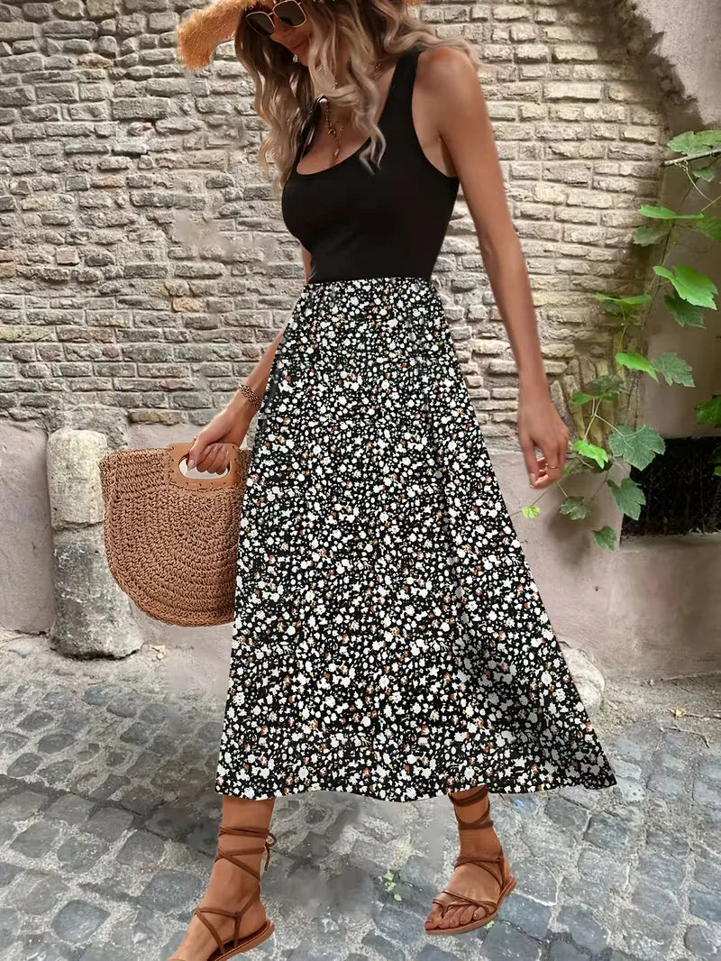 Women's Floral Midi Dress | Sienna