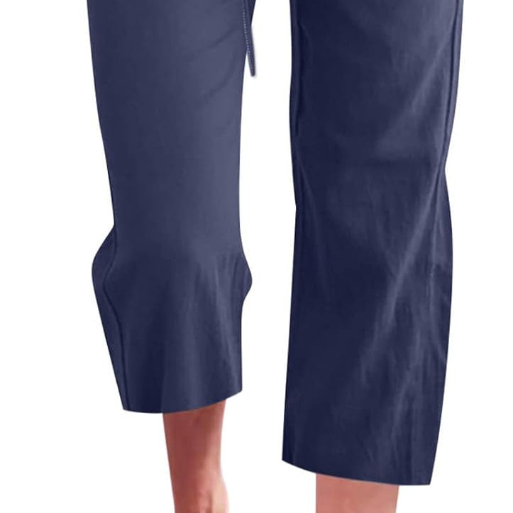 Women's Wide Leg Linen Pants | Emilia
