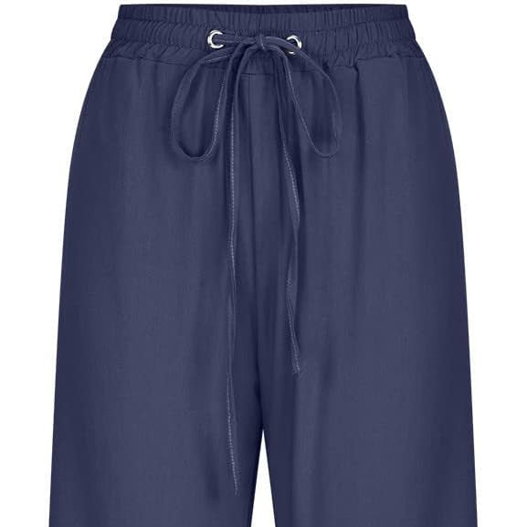 Women's Wide Leg Linen Pants | Emilia