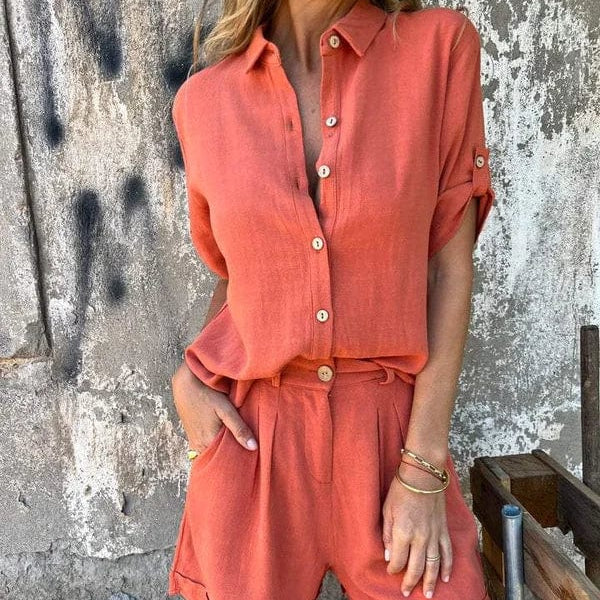 Women's Breathable Linen Co-ord Set | Sienna
