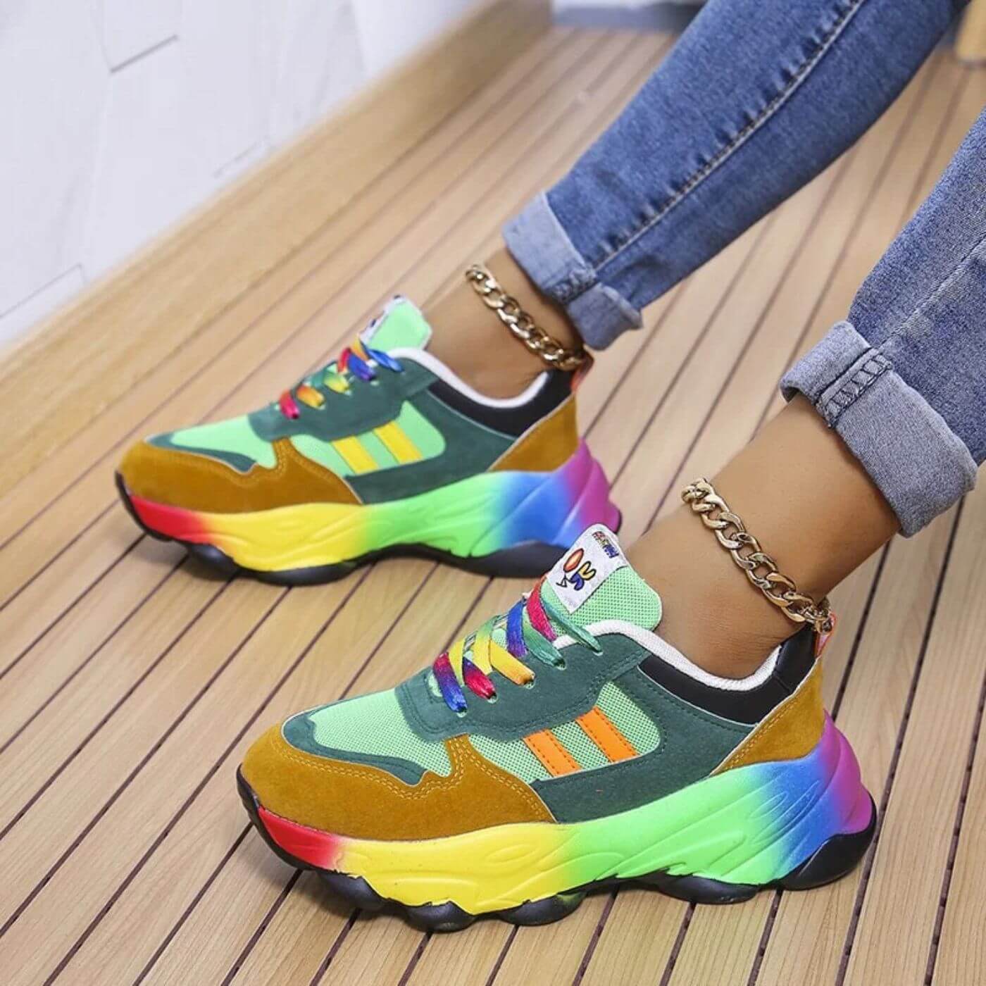Women's Vibrant Orthopedic Sneakers | Valentina
