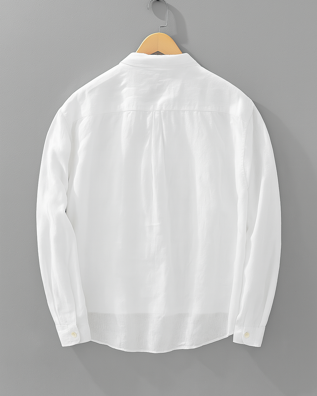 Men’s Linen Cotton Long Sleeve Shirt | Jacob