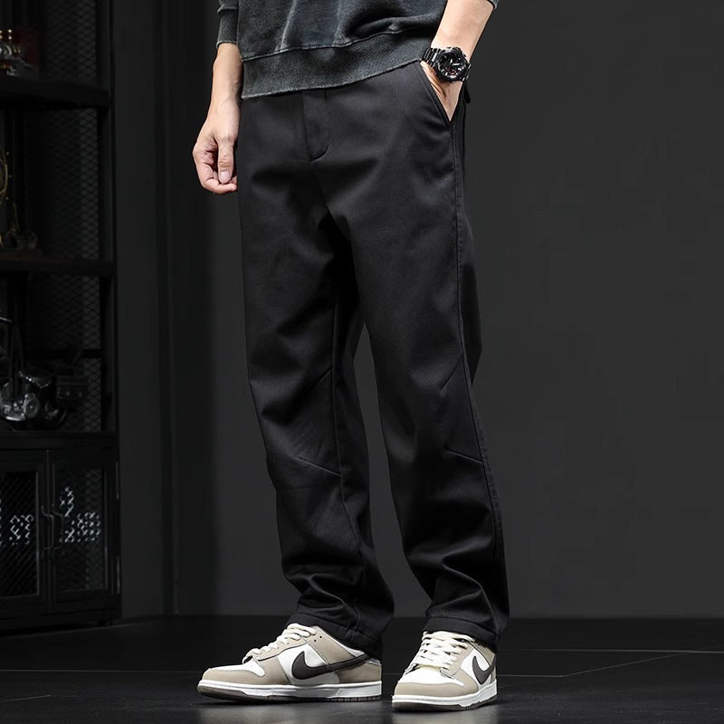 Men's Relaxed Fit Cotton Trousers | Anthony