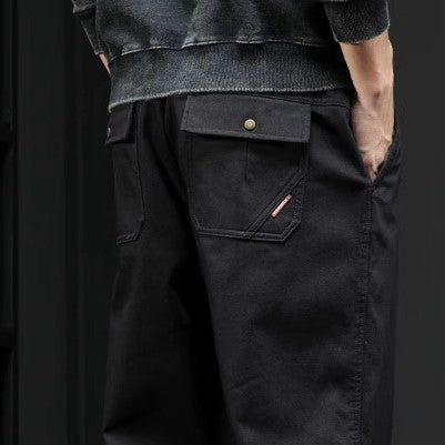 Men's Relaxed Fit Cotton Trousers | Anthony