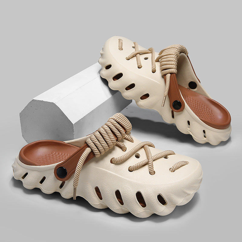 Men’s Lightweight Lace-Up Clogs | AirStride
