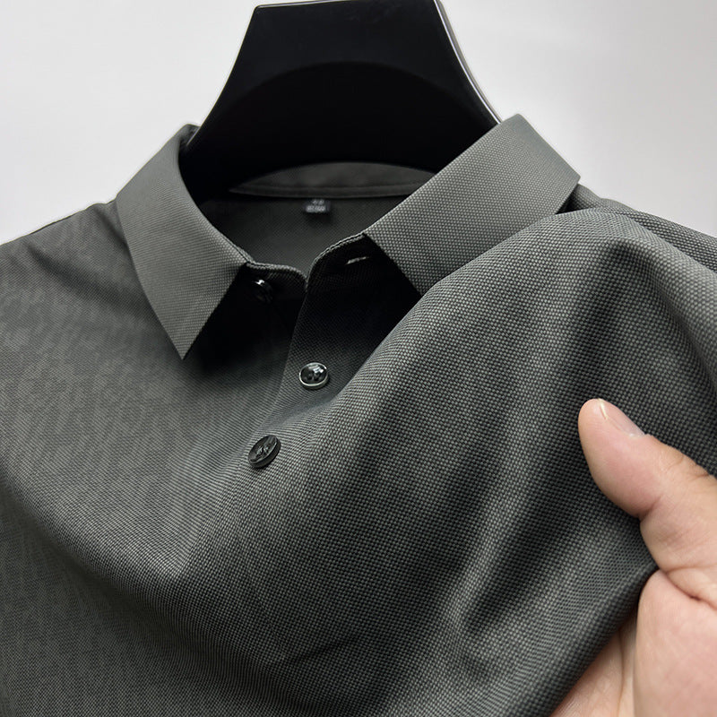 Men’s Silk Summer Polo Shirt | Roman