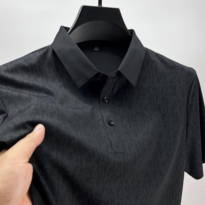 Men’s Silk Summer Polo Shirt | Roman