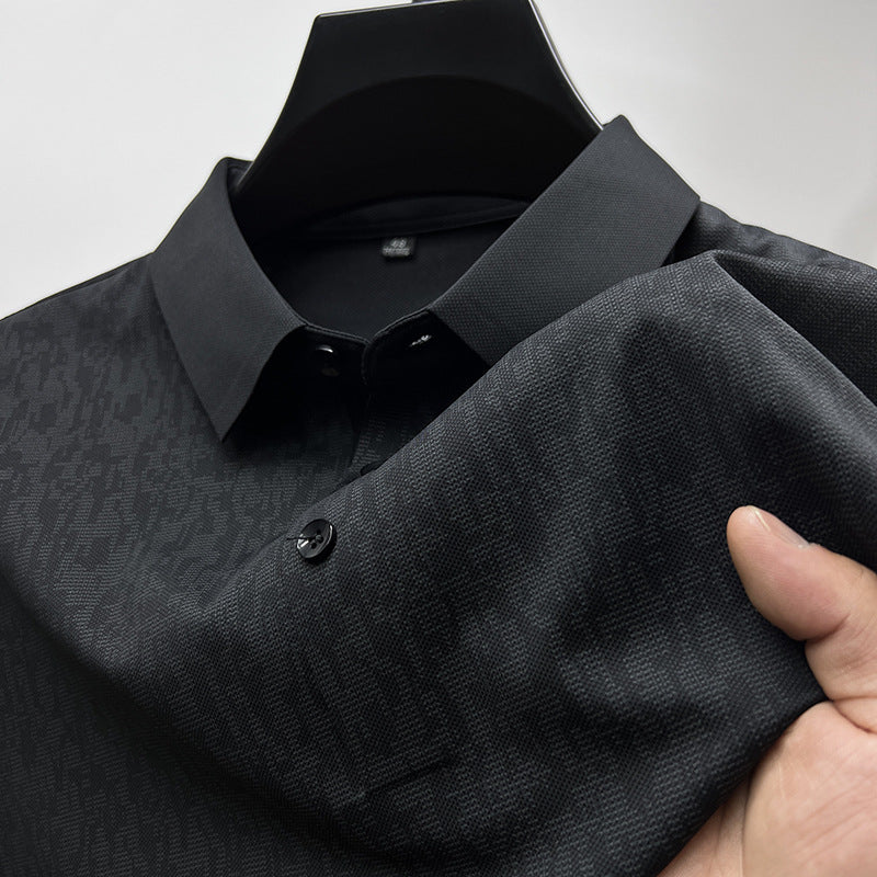 Men’s Silk Summer Polo Shirt | Roman