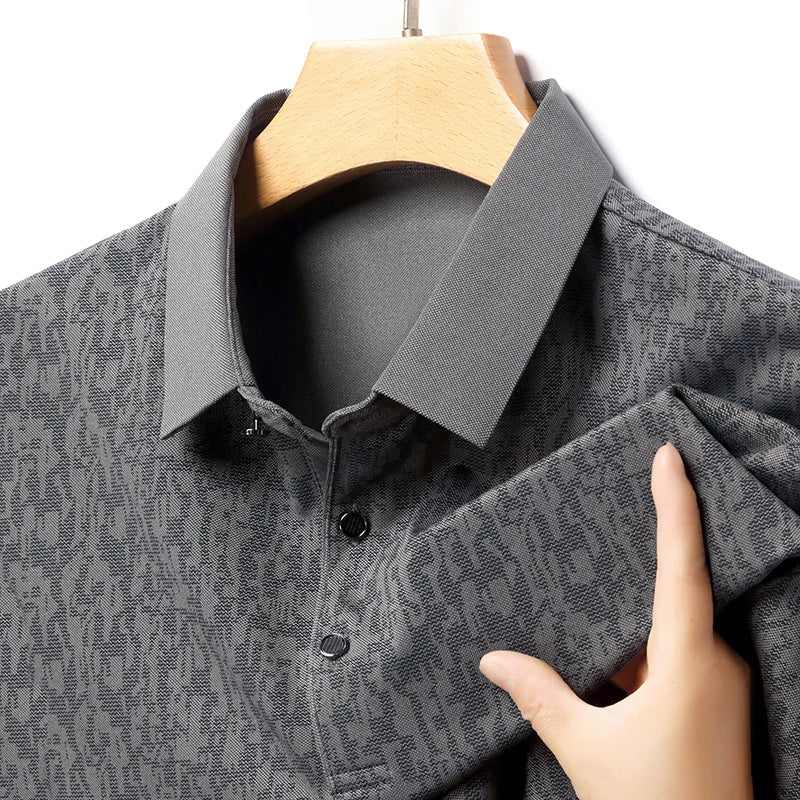 Men’s Pixel Weave Polo Shirt | Harrington