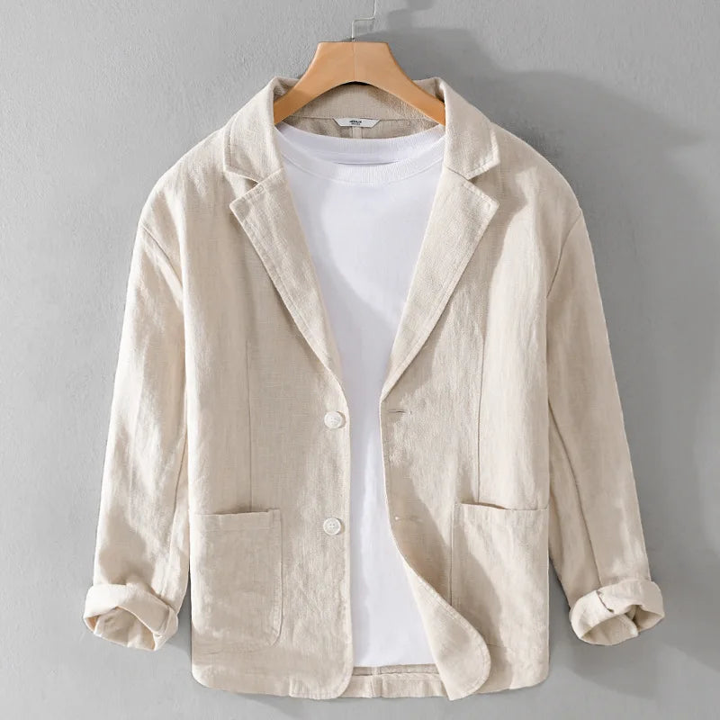 Men’s Linen Blazer Summer Jacket | Rafferty