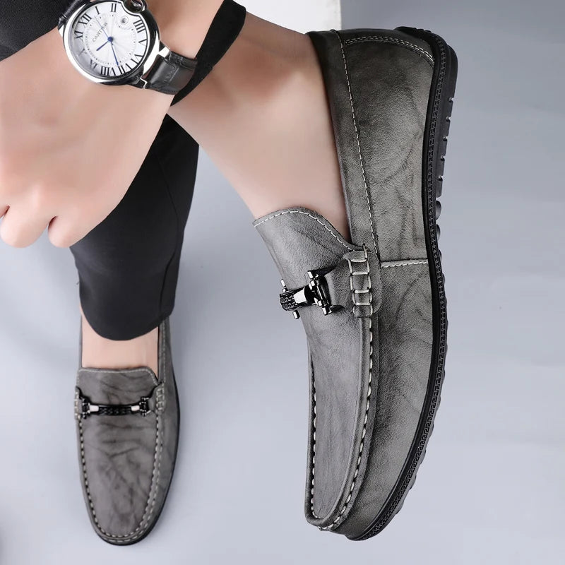 Men’s Smooth Leather Loafers | Preston